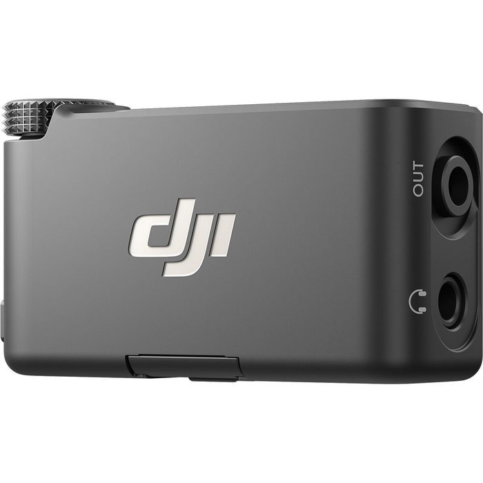 DJI Mic 3 Receptor de Micrófono Inalámbrico con Pantalla AMOLED de 1,1 pulgadas