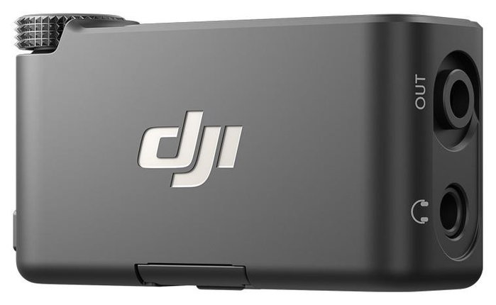 DJI Mic 3 Receptor de Micrófono Inalámbrico con Pantalla AMOLED de 1,1 pulgadas