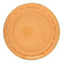 WIDDOP & CO Taza de té y platillo Bella Princesas Disney dorado con texto Bold as a Rose
