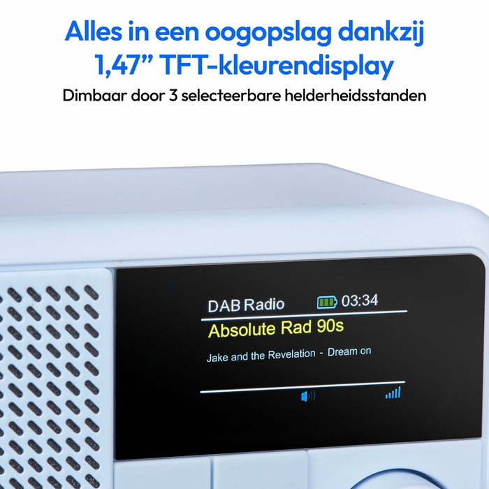 Medion LIFE® S66822 Radio Portátil DAB+ Bluetooth Aguamarina Medion LIFE® S66822 Radio Portátil DAB+ Bluetooth Aguamarina