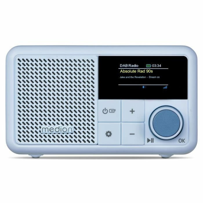 Medion LIFE® S66822 Radio Portátil DAB+ Bluetooth Aguamarina Medion LIFE® S66822 Radio Portátil DAB+ Bluetooth Aguamarina