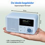 Medion LIFE® S66822 Radio Portátil DAB+ Bluetooth Aguamarina