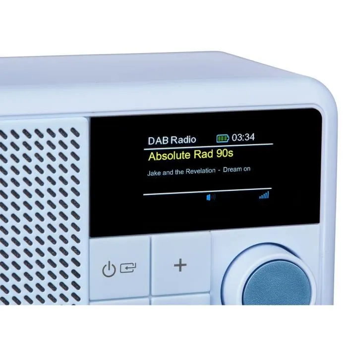 Medion AAAQH12606 Mini Radio DAB/FM Mono 2W RMS Azul