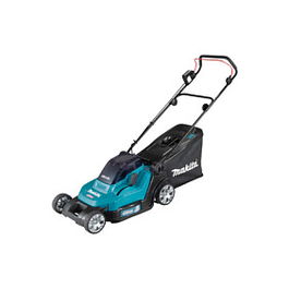 Makita DLM432PT2 Cortacésped Eléctrico Inalámbrico 43 cm 575 m² Batería Ion Litio 18V Verde