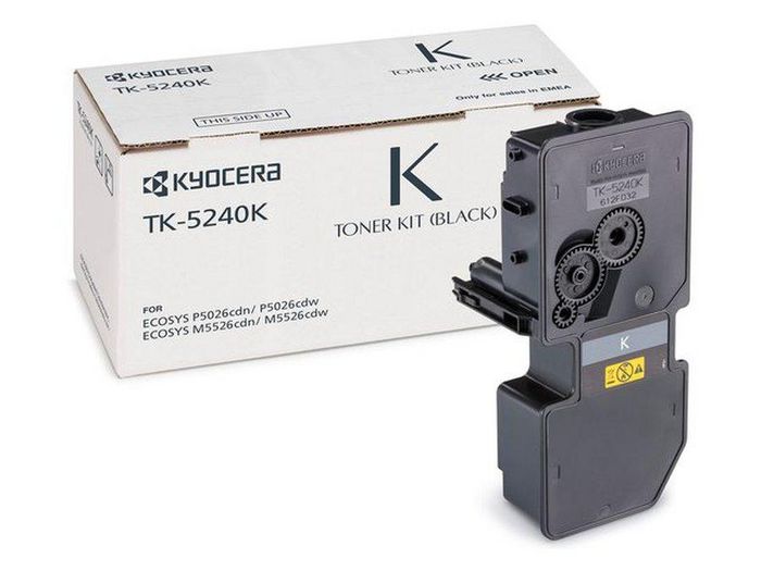 Kyocera Tk-5240K Toner Cartridge 1 Pieza Original Negro Kyocera Tk-5240K Toner Cartridge 1 Pieza Original Negro