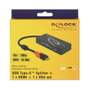 DeLOCK 87730 USB Type-C™ Splitter con salida HDMI y VGA