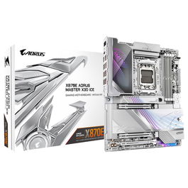 Gigabyte X870E AORUS MASTER X ICE Placa Base ATX DDR5 para AMD AM5