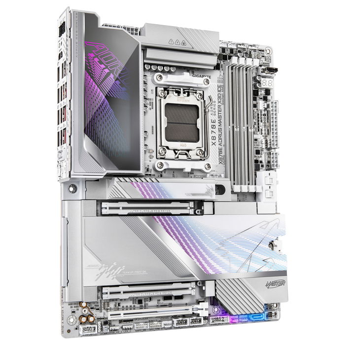 Gigabyte X870E AORUS MASTER X ICE Placa Base ATX DDR5 para AMD AM5 Gigabyte X870E AORUS MASTER X ICE Placa Base ATX DDR5 para AMD AM5