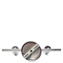 Aplique de Pared 2xGU10 Sin Lámpara Georgia HO-APL-GU10-003 Orientable Aluminio Interior
