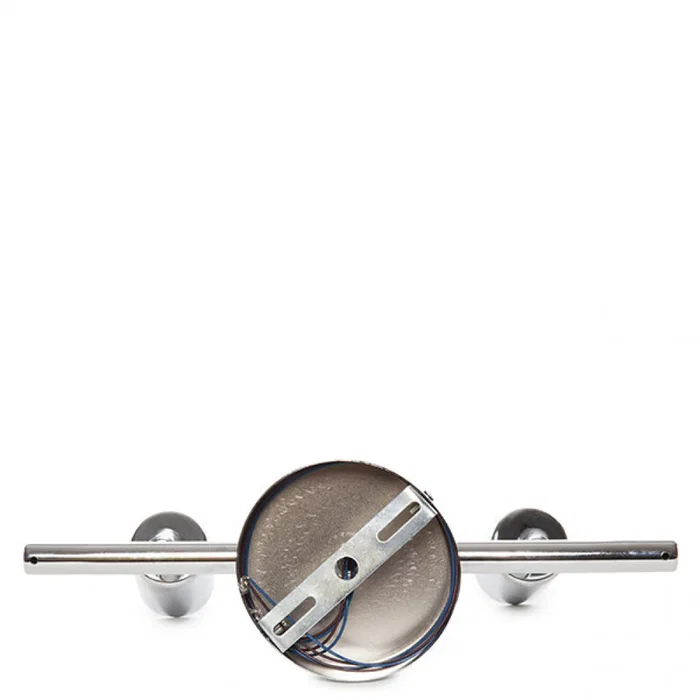 Aplique de Pared 2xGU10 Sin Lámpara Georgia HO-APL-GU10-003 Orientable Aluminio Interior