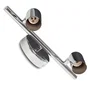 Aplique de Pared 2xGU10 Sin Lámpara Georgia HO-APL-GU10-003 Orientable Aluminio Interior