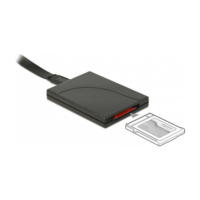 DeLOCK 91749 Lector de tarjetas USB Type-C™ para CFexpress DeLOCK 91749 Lector de tarjetas USB Type-C™ para CFexpress