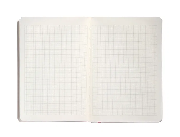 Antartik Cuaderno Antartik Notes Tapa Blanda A5 Hojas Cuadricula Rosa Pastel 80 Hojas 80 Gr FSC