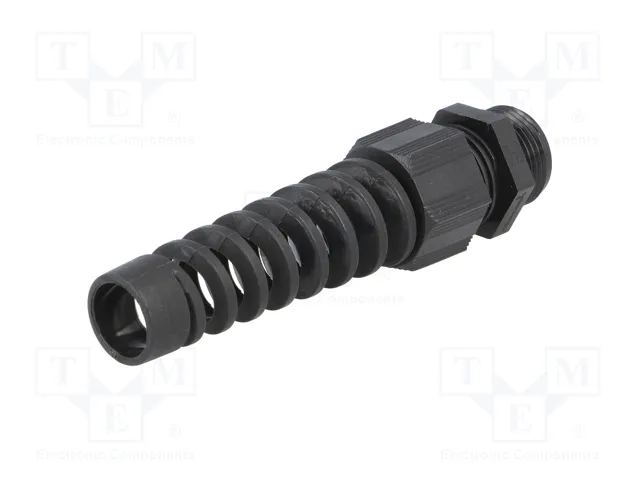 HELU Sello aislante PG13,5 con manguito negro