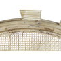 DKD Home Decor Cabecero de Cama de Ratán para Cama de 150-180 cm