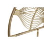 DKD Home Decor Cabecero de Cama de Ratán para Cama de 150-180 cm