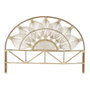 DKD Home Decor Cabecero de Cama de Ratán para Cama de 150-180 cm