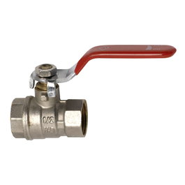 WOLFPACK LINEA PROFESIONAL Válvula de Esfera 1/2 pulgada con Llave Roja