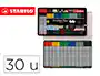 Stabilo Rotulador Creative Tips Arty Lineclassic Estuche Metálico 30 Puntas Calibradas