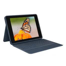 Logitech Rugged Combo 3 Caja de Teclado y Folio Azul Clásico Smart Connector