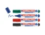 Edding 660 Rotuladores para Pizarra Blanca Surtidos, Pack de 4