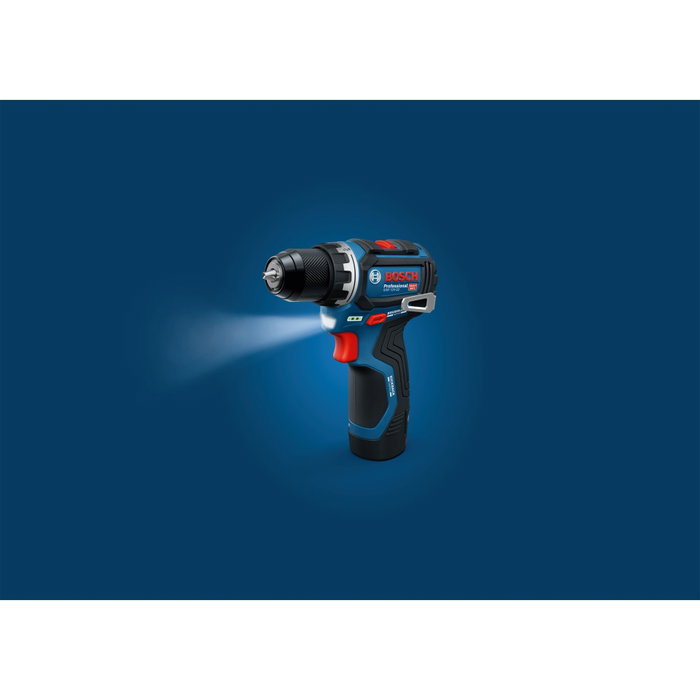 Bosch GSR 12V-32 FC Cordless Drill Diver con 2 baterías de 2,0 Ah