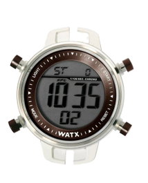 Watxandco RWA1009 Reloj Digital de Cuarzo Transparente