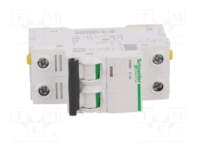 SCHNEIDER ELECTRIC ACTI9 iC60N 2 polos 1A Curva C SCHNEIDER ELECTRIC ACTI9 iC60N 2 polos 1A Curva C