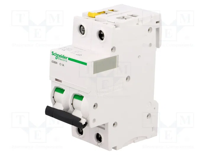 SCHNEIDER ELECTRIC ACTI9 iC60N 2 polos 1A Curva C SCHNEIDER ELECTRIC ACTI9 iC60N 2 polos 1A Curva C