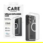 PanzerGlass CARE Urban Explorer Case con carga inalámbrica - Funda transparente resistente a golpes para Samsung Galaxy S26 Ultra