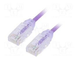 PANDUIT Patch Cord Cat 6 U/UTP 5m Violeta