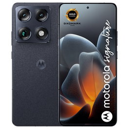 Motorola Signature 5G Smartphone, Pantalla Extreme AMOLED 6.78" 165Hz, Snapdragon 8 Gen 5, 16GB RAM 512GB, Triple Cámara 50MP, Batería 5200mAh, Android 16.0, Azul Oscuro