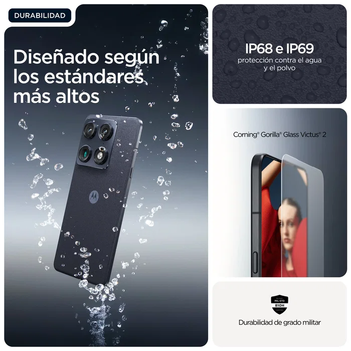 Motorola Signature 5G 512GB 16GB RAM Azul oscuro