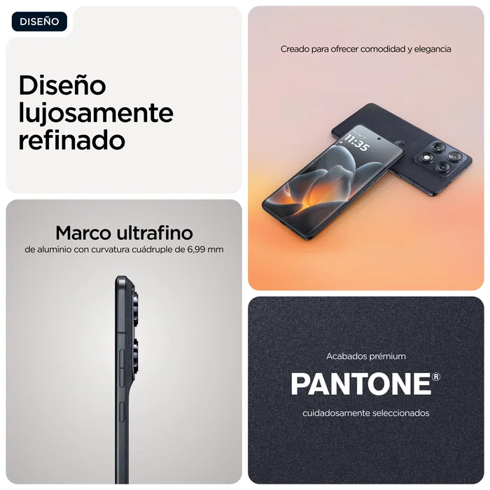 Motorola Signature 5G 512GB 16GB RAM Azul oscuro