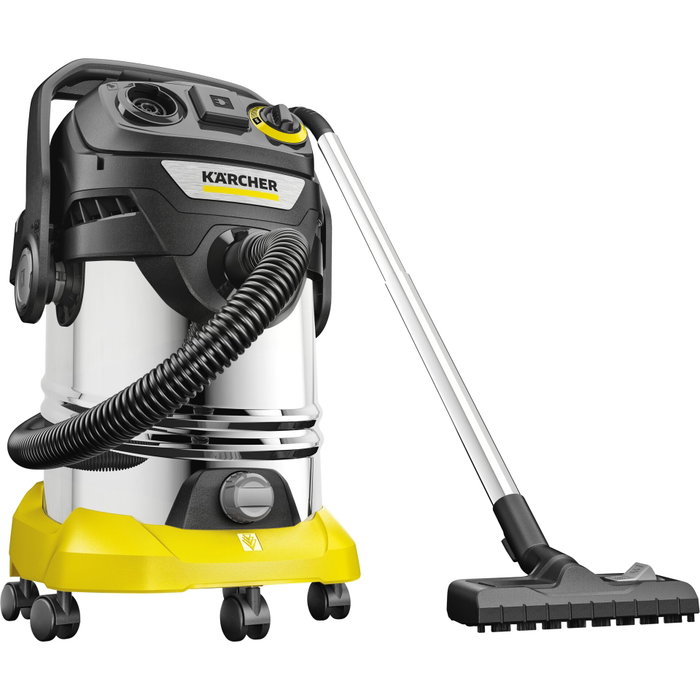 Kärcher KWD 6 P S V-30/8/22/T Aspiradora de Seco y Húmedo con Depósito de Acero Inoxidable de 30L