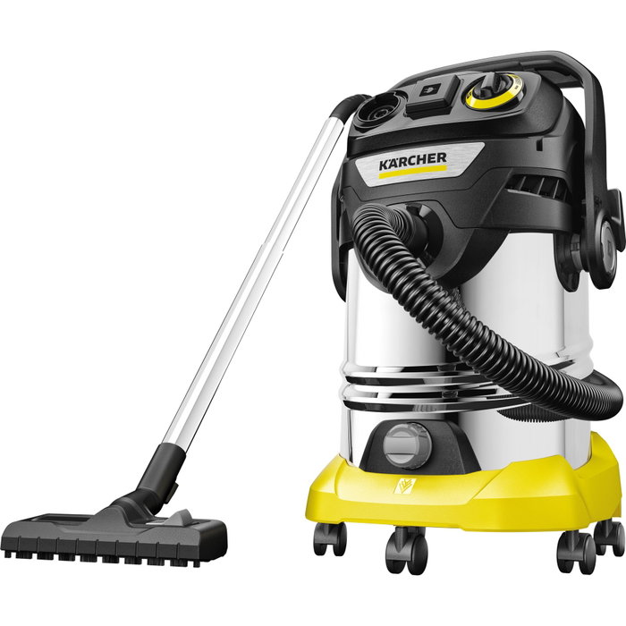 Kärcher KWD 6 P S V-30/8/22/T Aspiradora de Seco y Húmedo con Depósito de Acero Inoxidable de 30L