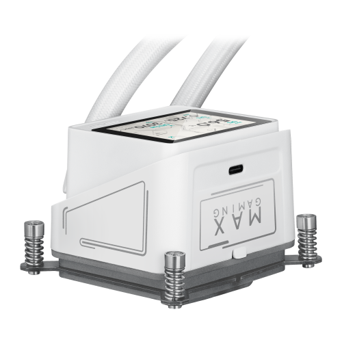 Asus LC 360 ARGB LCD White Edition Sistema de Refrigeración Líquida para CPU - 90RC01G2-B0EAY0, 360mm, Blanco