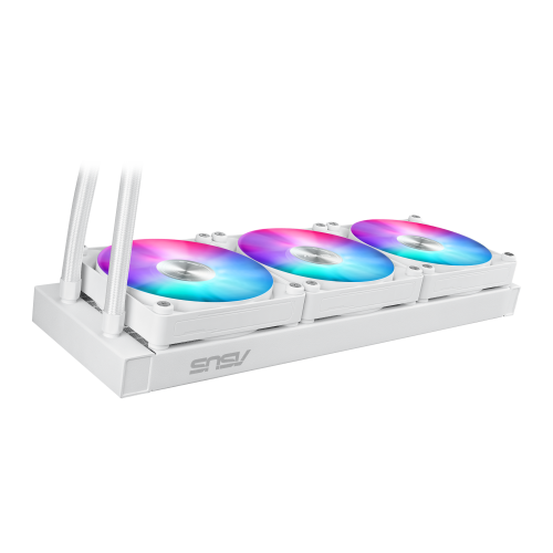 Asus LC 360 ARGB LCD White Edition Sistema de Refrigeración Líquida para CPU - 90RC01G2-B0EAY0, 360mm, Blanco