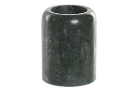 DKD Home Decor Portacepillos de Mármol Verde