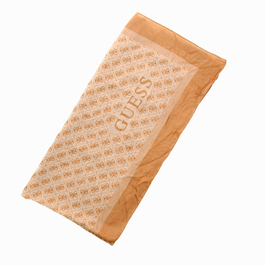 Animalier, Bufanda de textil, Logotipo 4G, AW8853 POL03, 135 x 135 cm, Para mujeres