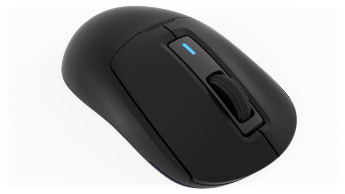 Krux Plasma Wireless - Ratón Inalámbrico Óptico 12000 DPI, 61g, Negro
