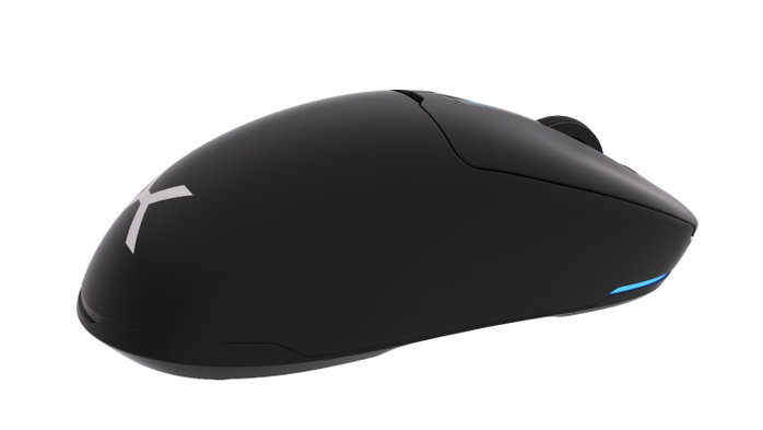 Krux Plasma Wireless - Ratón Inalámbrico Óptico 12000 DPI, 61g, Negro