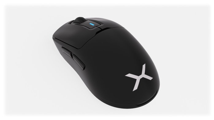 Krux Plasma Wireless - Ratón Inalámbrico Óptico 12000 DPI, 61g, Negro