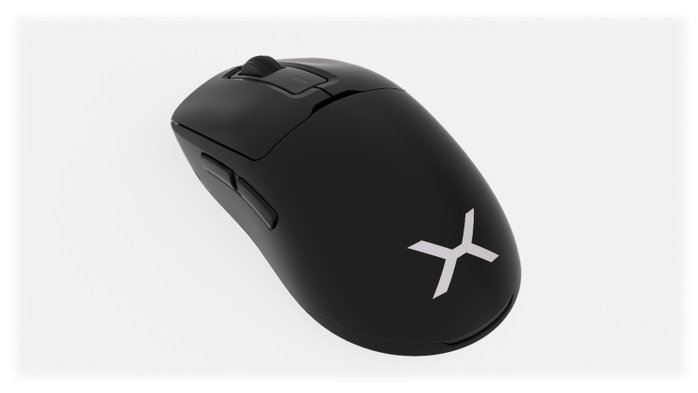 Krux Plasma Wireless - Ratón Inalámbrico Óptico 12000 DPI, 61g, Negro