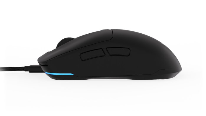 Krux Plasma Wireless - Ratón Inalámbrico Óptico 12000 DPI, 61g, Negro