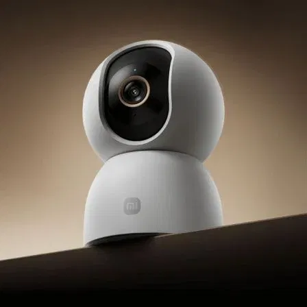 Xiaomi Smart Camera C500 - Cámara Vigilancia Interior 3.5K UHD, Visión Nocturna, 360° Doble Motor, WiFi 6, Detección Personas/Mascotas, Chip AI, Control App, Alexa/Google