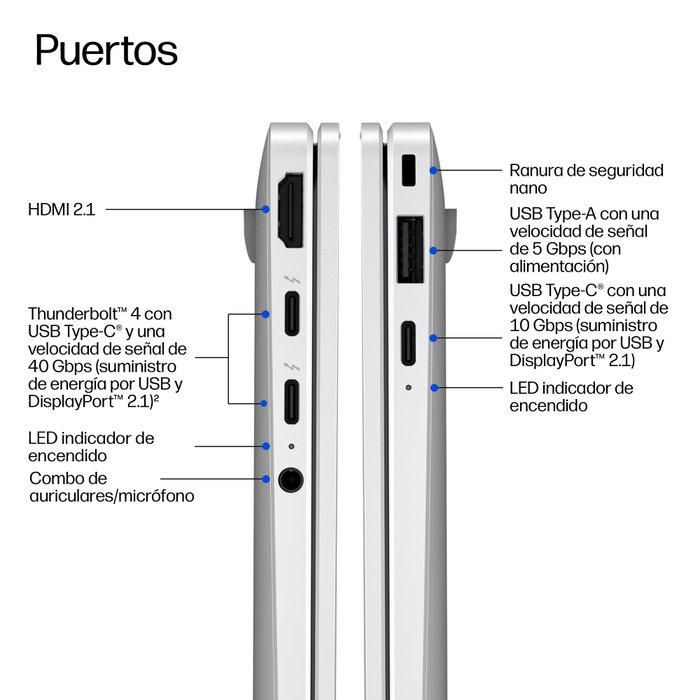 HP EliteBook X G2a 14 WUXGA, AMD Ryzen AI 5, 32 GB RAM, 512 GB SSD, Plata HP EliteBook X G2a 14 WUXGA, AMD Ryzen AI 5, 32 GB RAM, 512 GB SSD, Plata