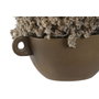 DKD Home Decor Surtido de 2 Plantas de Flor Seca (22x22x14 cm) Blanco, Marrón y Verde