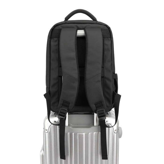Celly Mochila BUSINESSBPACKBK para Portátil de 15.6 pulgadas, Negro