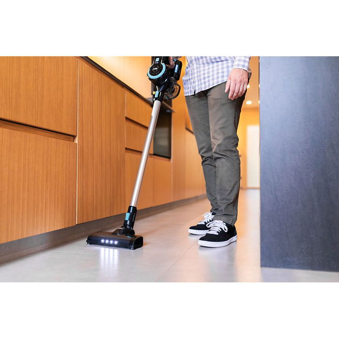 Edm Aspiradora Escoba 2 en 1 sin Cable, 200W 18KPa, Batería 2200mAh (15/30 min), 0.8L, 75 dB